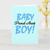 Carte Tshirts et cadeaux de garçon de tante fière (Fleur jaune)