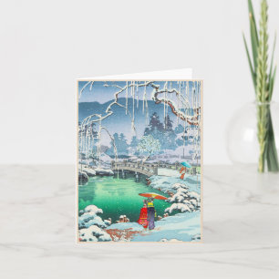 Carte Tsuchiya Koitsu Croquis de lieux célèbres au Japon