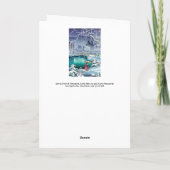 Carte Tsuchiya Koitsu - Neige de printemps à Maruyama (Dos)