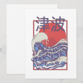 Carte Tsunami (Devant / Derrière)