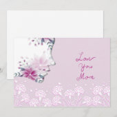 Carte Tu aimes maman (Devant / Derrière)