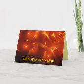 Carte Tu Allumes Ma Vie ! (Devant)