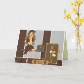 Carte Tu appartiens à moi (Fleur jaune)