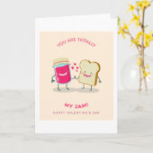 Carte Tu es absolument mon truc Joyeuse Saint-Valentin (Fleur jaune)