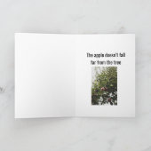 Carte Tu es comme ton père (Intérieur)