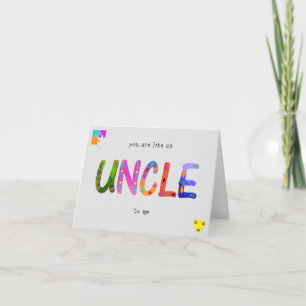 Carte Tu es comme un ONCLE pour moi Joyeux Anniversaire
