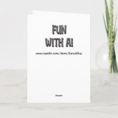 Carte Tu es dans mon esprit | Dormir sur une fleur (Dos)