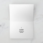 CARTE TU ES L'AUTRE MOITIÉ DE MON POD QUE JE T'AIME (Intérieur)