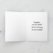 Carte Tu es le phare de ma Saint-Valentin aux oeufs (Intérieur)