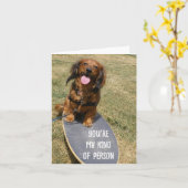 Carte Tu es mon genre (Fleur jaune)