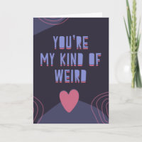 Tu es mon genre bizarre, drôle et mignon