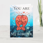 Carte Tu es mon homard  (Devant)