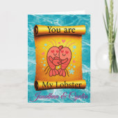 Carte Tu es mon homard pour toujours (Devant)