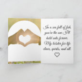 Carte Tu es mon homard pour toujours (Intérieur)