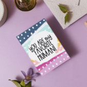 Carte Tu es mon humain préféré