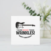 Carte Tu es Rockin's ces Wrinkles (Debout devant)