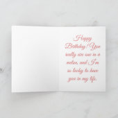Carte tu es un dans une pastèque d'anniversaire (Intérieur)