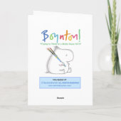 Carte TU L'AS FAIT ! Boynton (Dos)