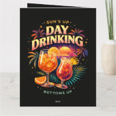 Carte Tu m'as eu dès la boisson de jour (Dos)