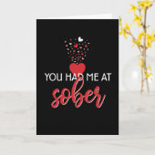 Carte 'Tu m'as eue à jeun', la Saint-Valentin pour le ré (Fleur jaune)