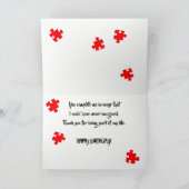 Carte Tu Me Complètes Anniversaire Sentimental (Intérieur)