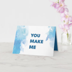 Carte Tu me fais me sentir en sécurité