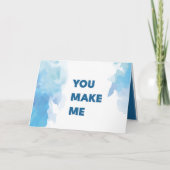 Carte Tu me fais me sentir en sécurité (Devant)
