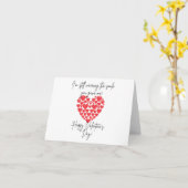 Carte Tu me fais sourire Saint-Valentin (Fleur jaune)