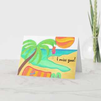 Carte Tu me manques !