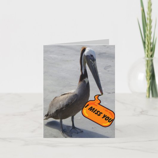 Carte Tu me manques... (Devant)