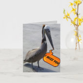 Carte Tu me manques... (Fleur jaune)
