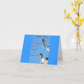 Carte Tu me manques_ (Fleur jaune)
