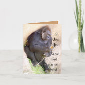 Carte Tu me manques. (Devant)