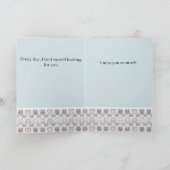Carte Tu Me Manques Chat (Intérieur)