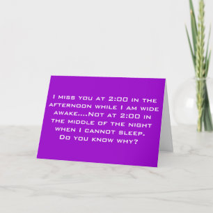 CARTE TU ME MANQUES QUAND MON COEUR EST LARGEMENT ÉVEILL