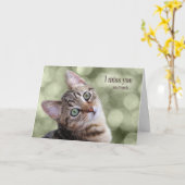 Carte Tu me manques tellement que je ne peux pas pourrir (Fleur jaune)