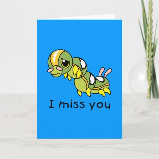 Carte Tu Me Manques Triste Pleurant Seul En Pleurant De  (Devant)