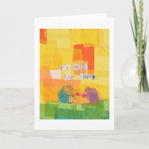 Carte Tu Me Rends Heureux