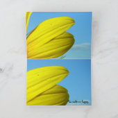 Carte Tu me rends heureux. (Intérieur)