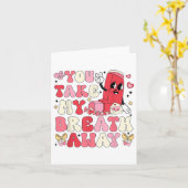 Carte Tu M'Embrasses Inhaler Rt Nurse Happy Val (Fleur jaune)