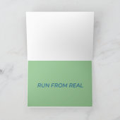 Carte Tu ne fuis pas la réalité (Intérieur)