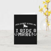 Carte Tu ne me fais pas peur (Fleur jaune)