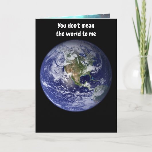 Carte Tu ne veux pas dire Card (Devant)