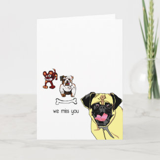 Carte Tu nous manque