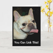 Carte Tu Peux Lick Ça ! Bon rétablissement (Fleur jaune)