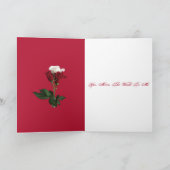 Carte Tu représentes le monde pour moi (Intérieur)