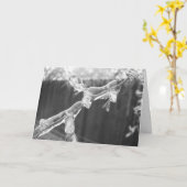 Carte Tu te manques (Fleur jaune)