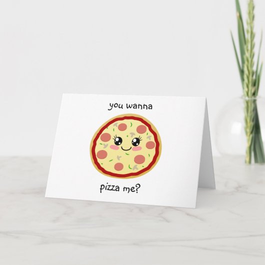 Carte Tu veux me pizza ? (Devant)