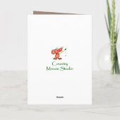 Carte Tu vois combien tu penses à ton chien (Dos)