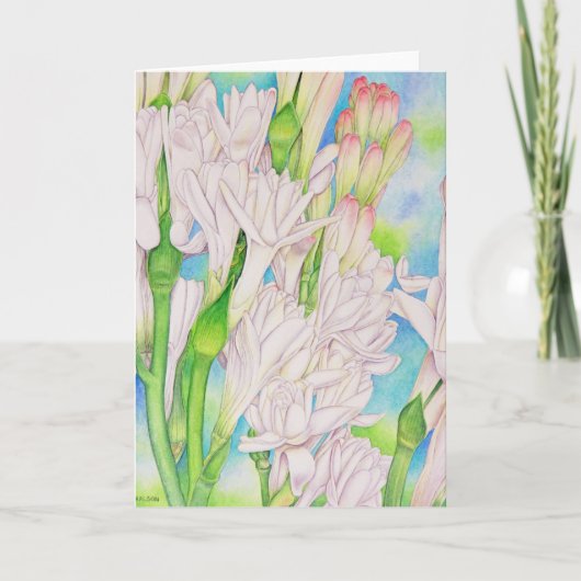 Carte Tuberose (Devant)